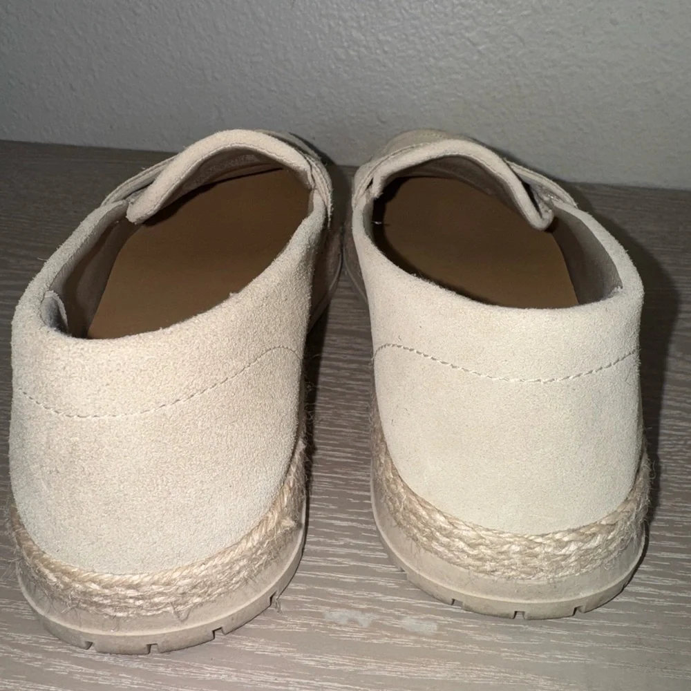 Zara suede espadrille